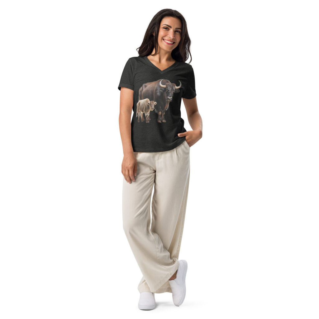 Women’s Relaxed V-neck