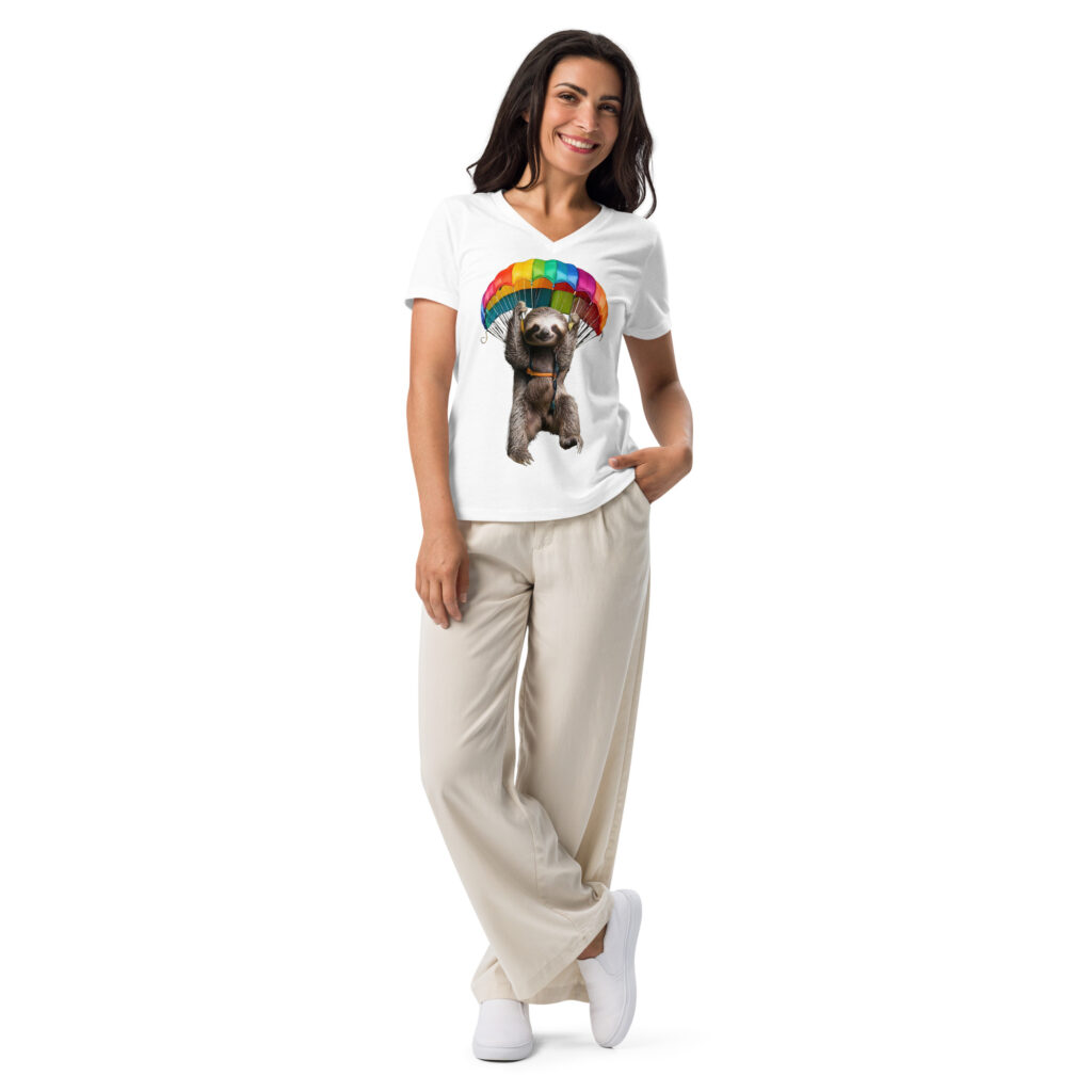 Women’s Relaxed V-neck