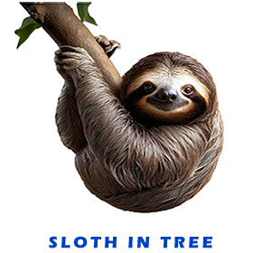Sloth 3 Toes Hanging FOR GALLERY